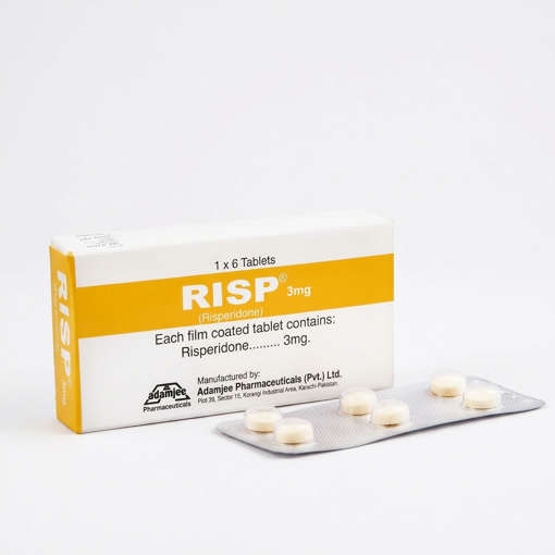 Picture of Risp 3mg Tab 6x1s